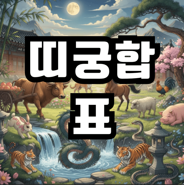 띠궁합 표 바로가기